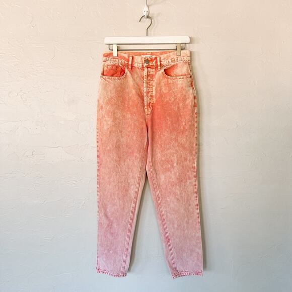 PacSun Eco Peach Acid Wash Ultra High Waisted Slim Fit Jeans size 27 - Picture 2 of 8